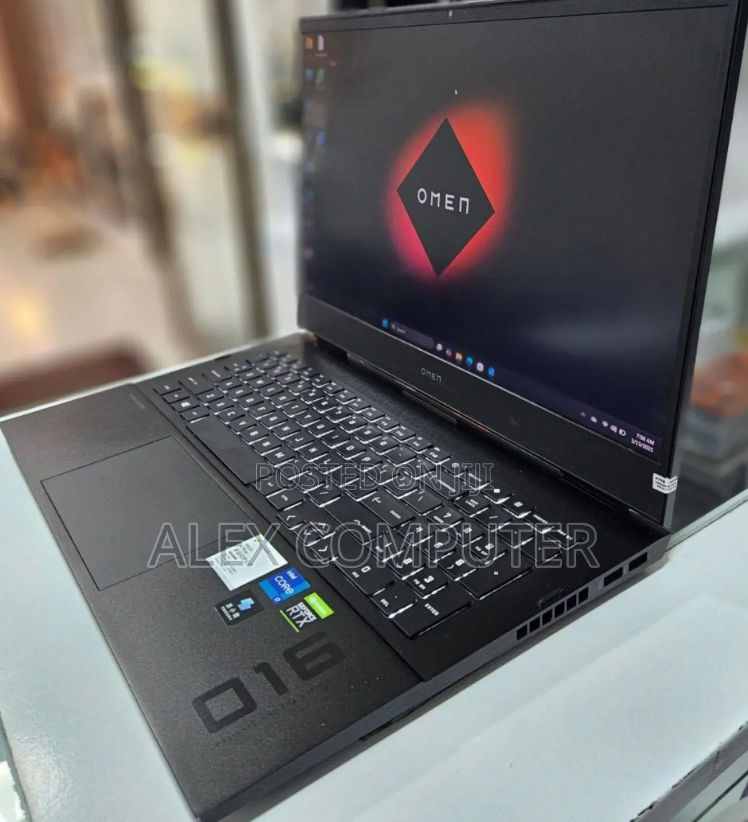 New Laptop HP Omen 16 16GB Intel Core I7 SSD 512GB