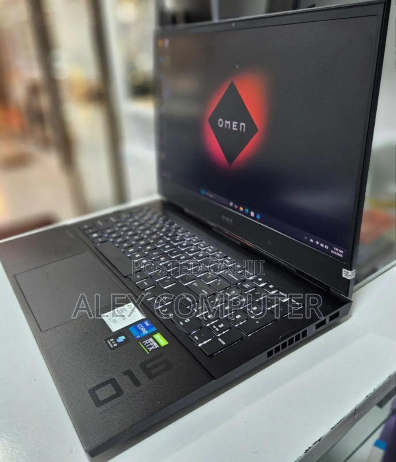 New Laptop HP Omen 16 16GB Intel Core I7 SSD 512GB