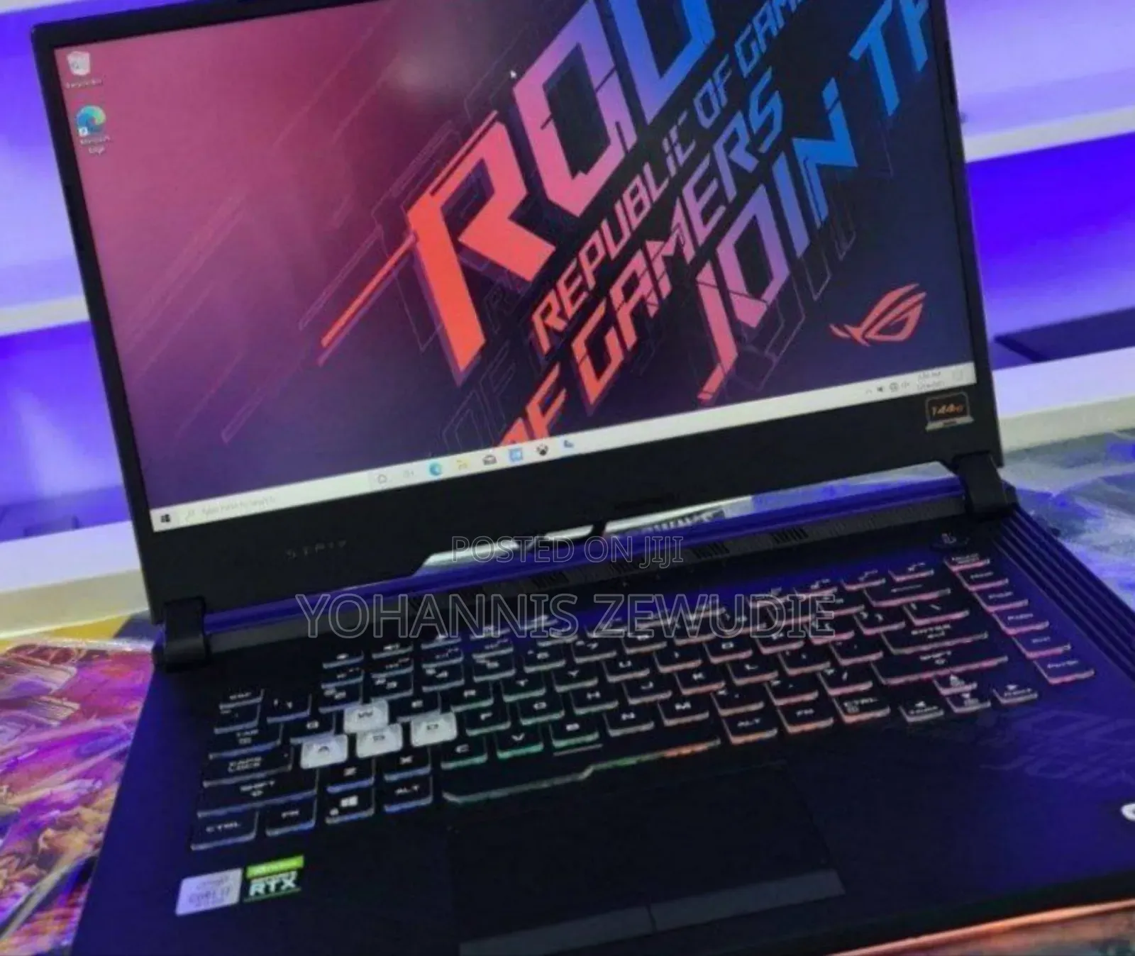 New Laptop Asus ROG Strix G15 16GB Intel Core I7 SSD 512GB