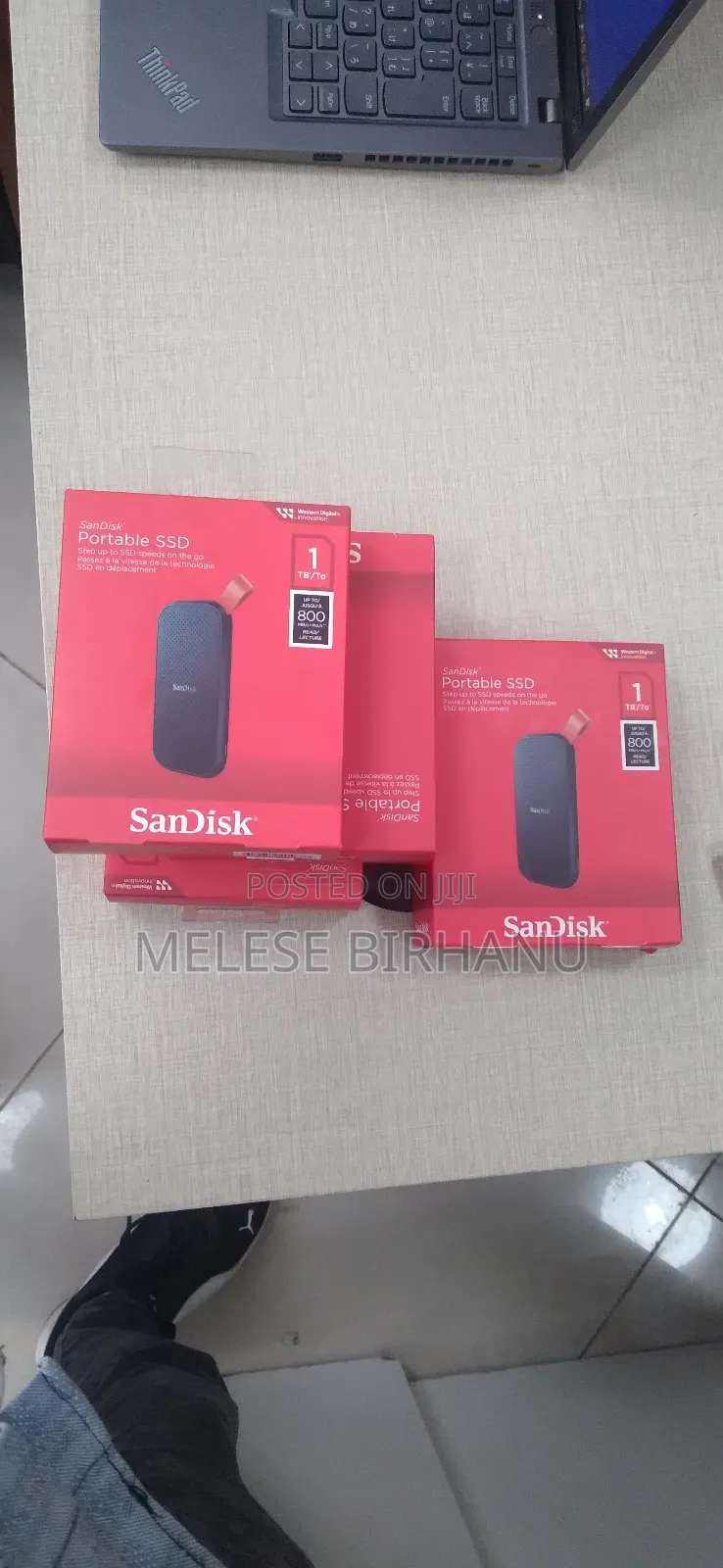 New External Sandisk 1tb SSD Hard Dosk