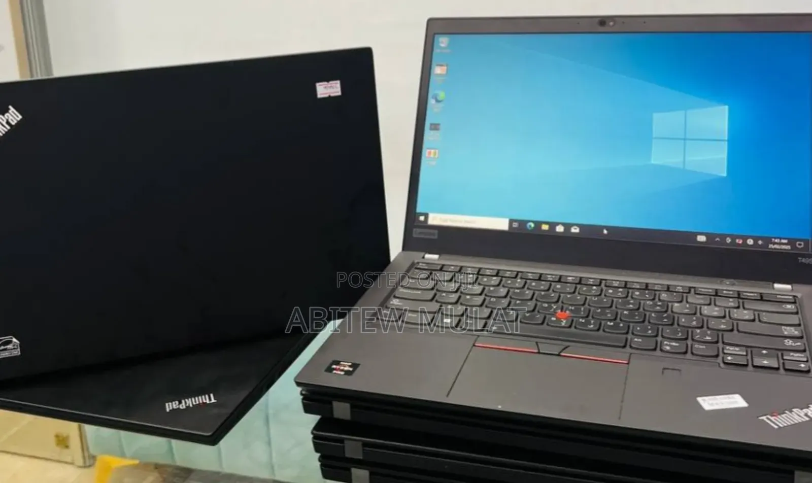 New Laptop Lenovo ThinkPad T495s 16GB AMD Ryzen 5 SSD 512GB