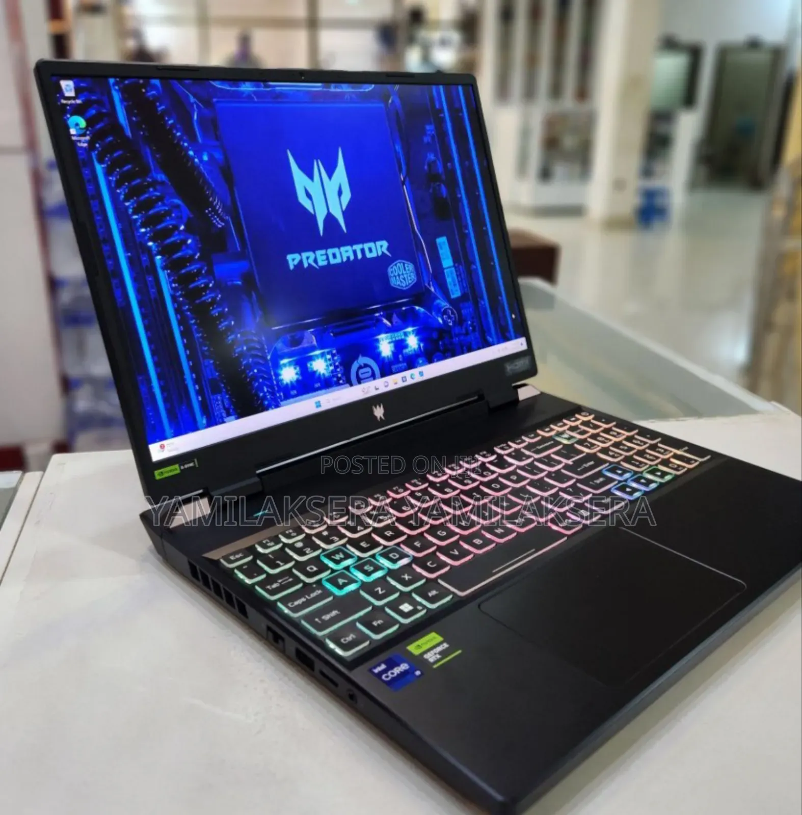 New Laptop Acer Predator Helios 300 16GB Intel Core I9 SSD 1T