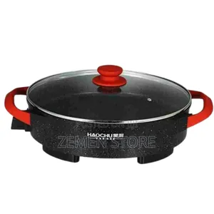 Haochu Ceramic Pizza Pan ለቤትና ለሬስቶራንት አገልግሎት የሚውል