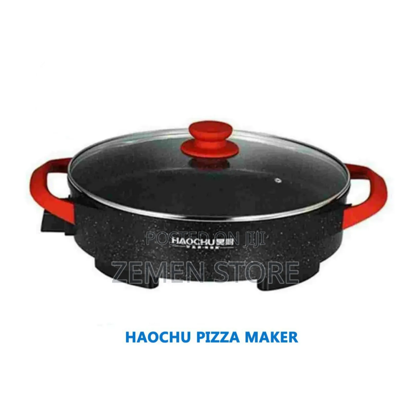 Haochu Ceramic Pizza Pan ለቤትና ለሬስቶራንት አገልግሎት የሚውል