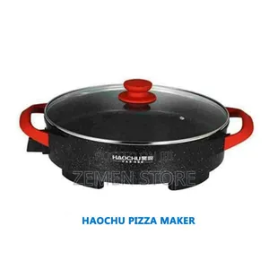 Haochu Ceramic Pizza Pan ለቤትና ለሬስቶራንት አገልግሎት የሚውል
