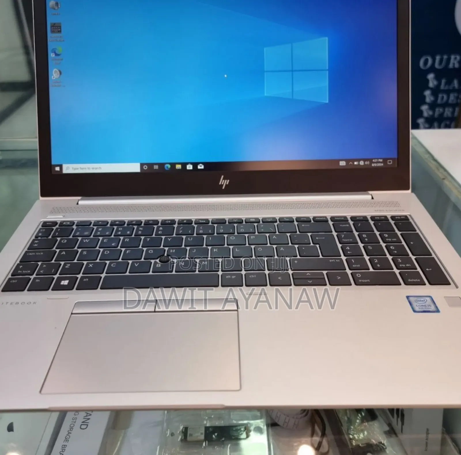 New Laptop HP EliteBook 840 G5 8GB Intel Core I7 SSD 512GB