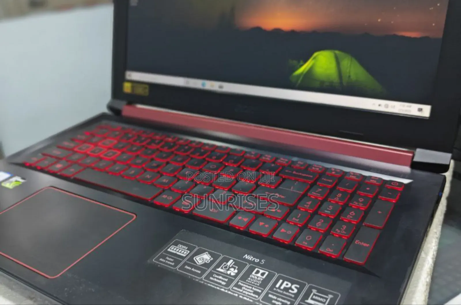 New Laptop Acer Nitro 5 8GB Intel Core I7 SSD 256GB
