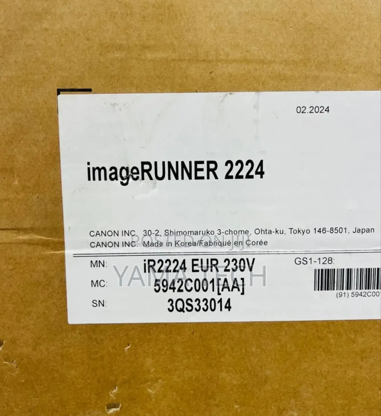 Canon 2224 Printer