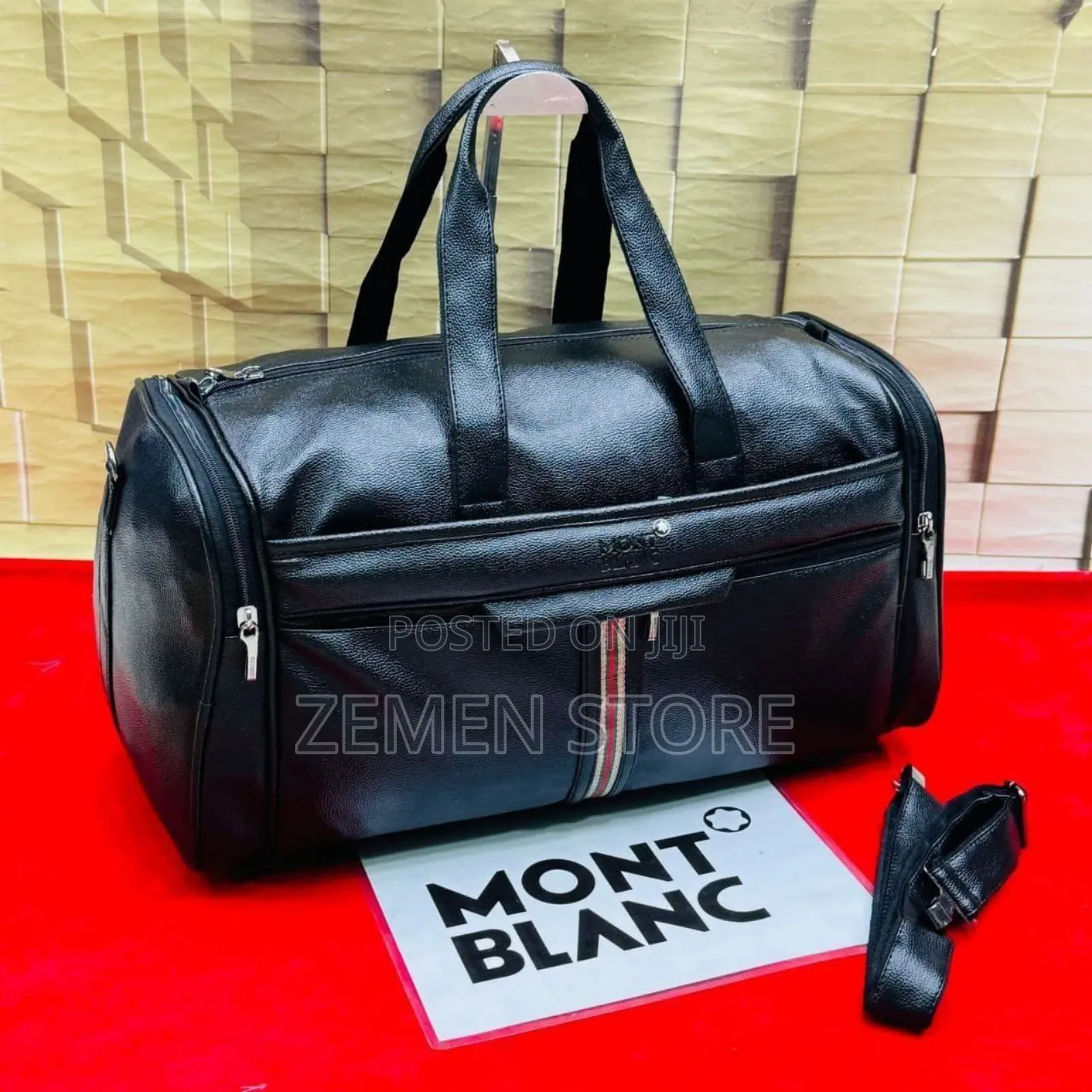 Most Selling Iconic Mont Blanc Duffle Bag