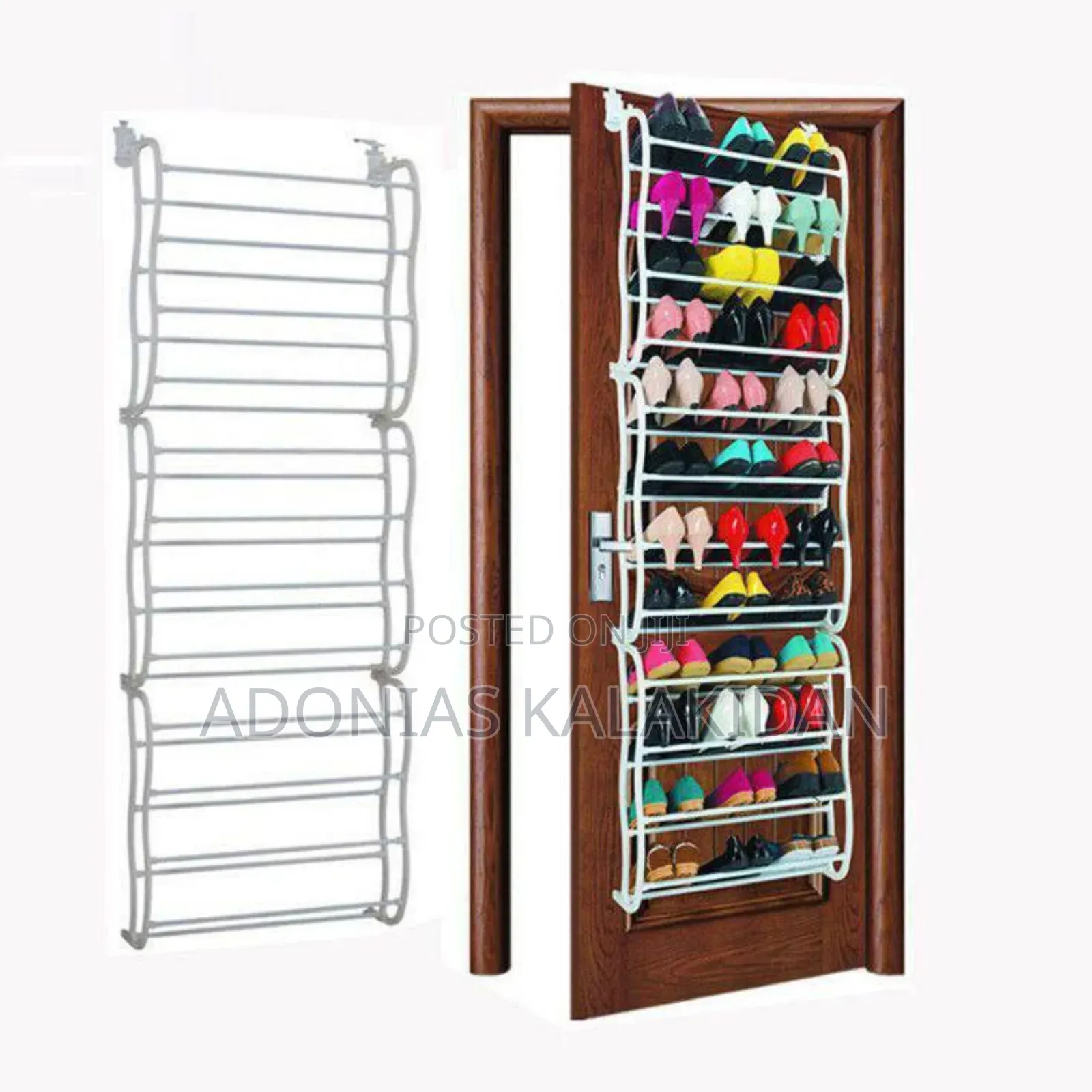 36pairs Over the Door Shoe Rack