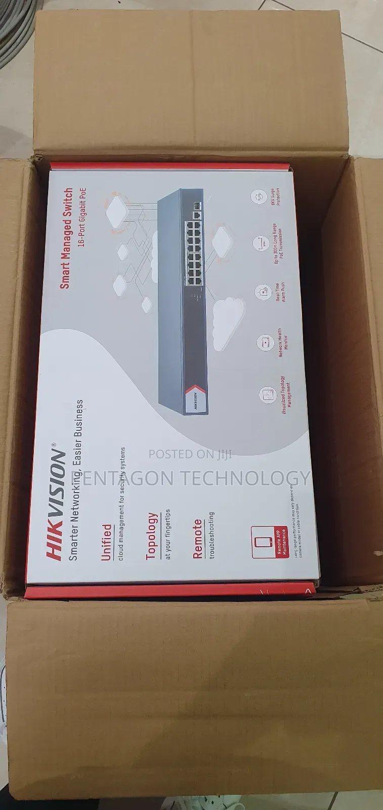 16 Port Gigabit Poe Switch