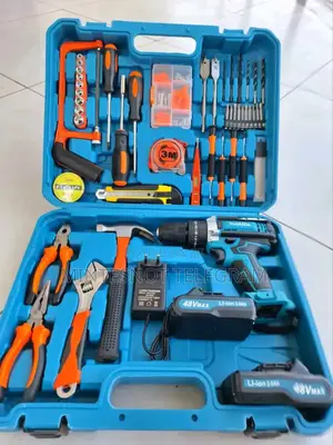 Cordless Drill With Toolset 48v