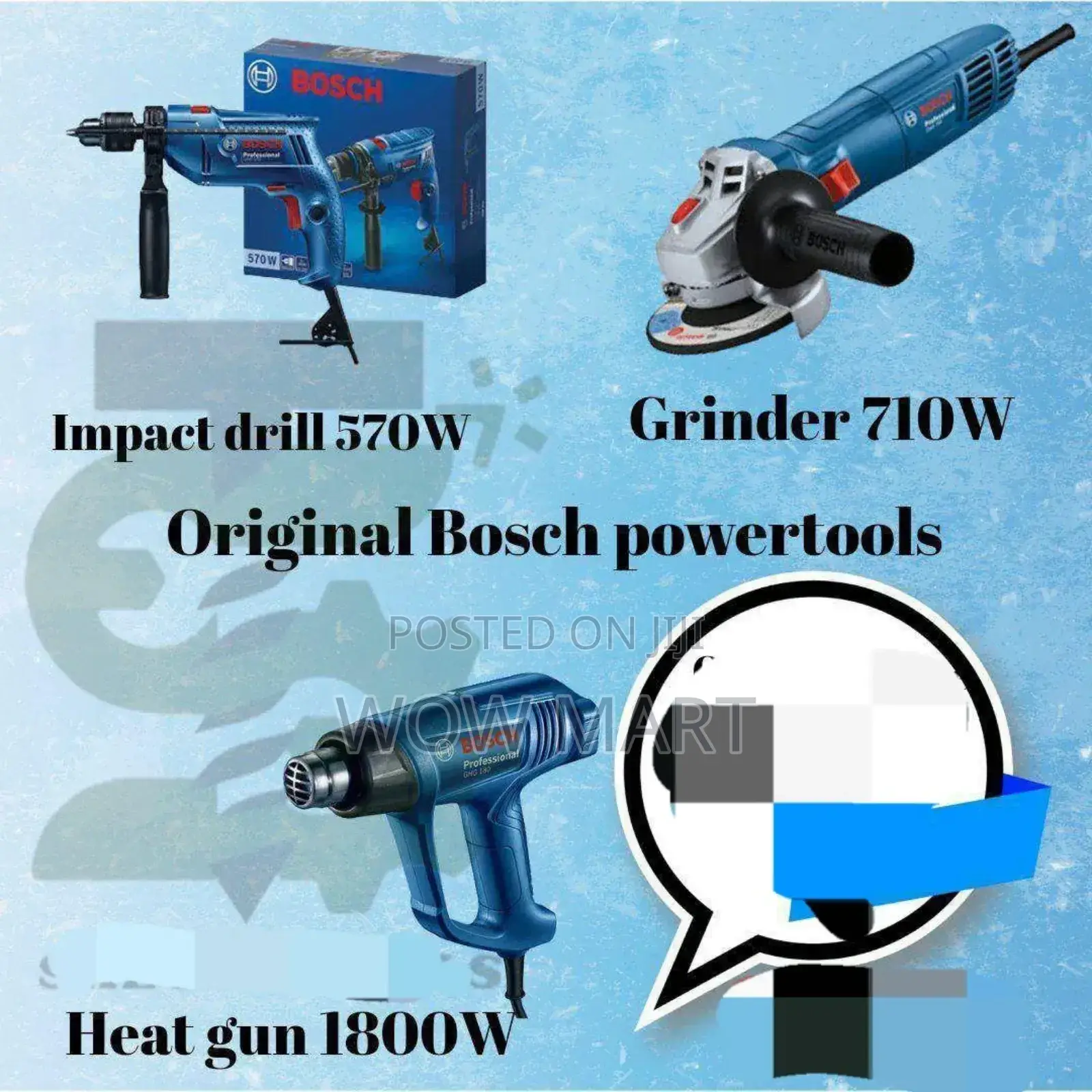 Original Bosch Tools.