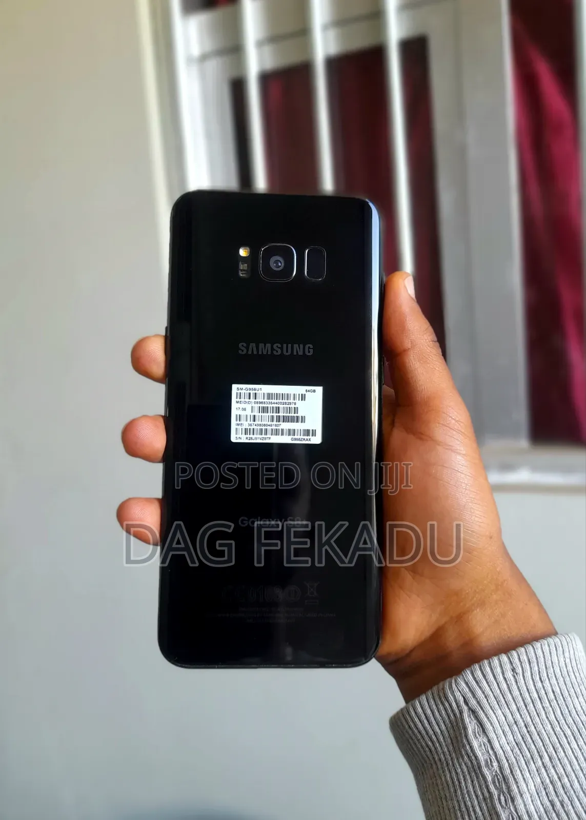 Samsung Galaxy S8 Plus 64 GB Black