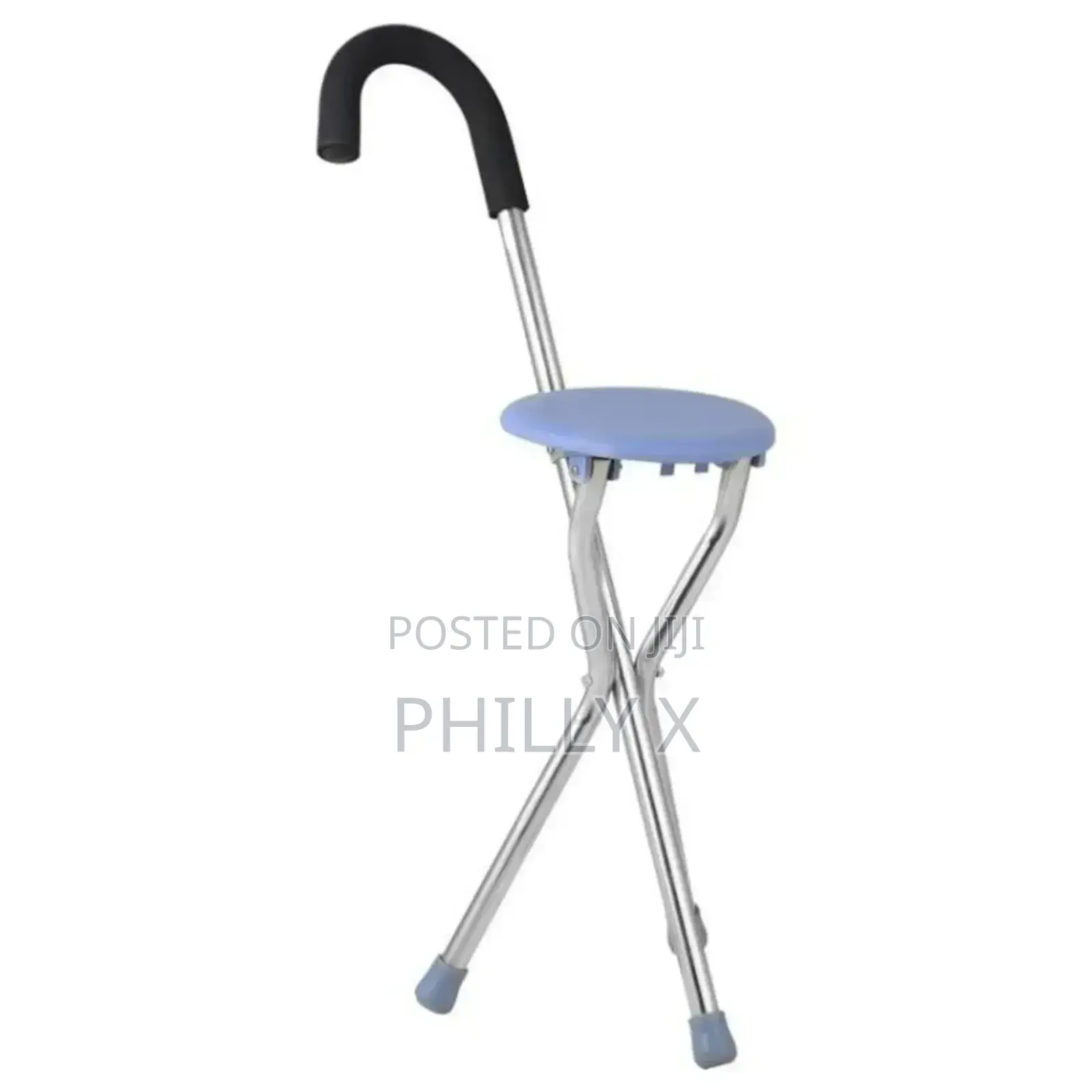 Folding Crutch and Chair