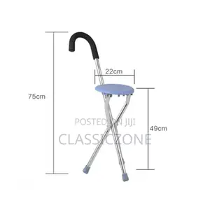 Folding Crutch and Chair