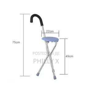 Folding Crutch and Chair