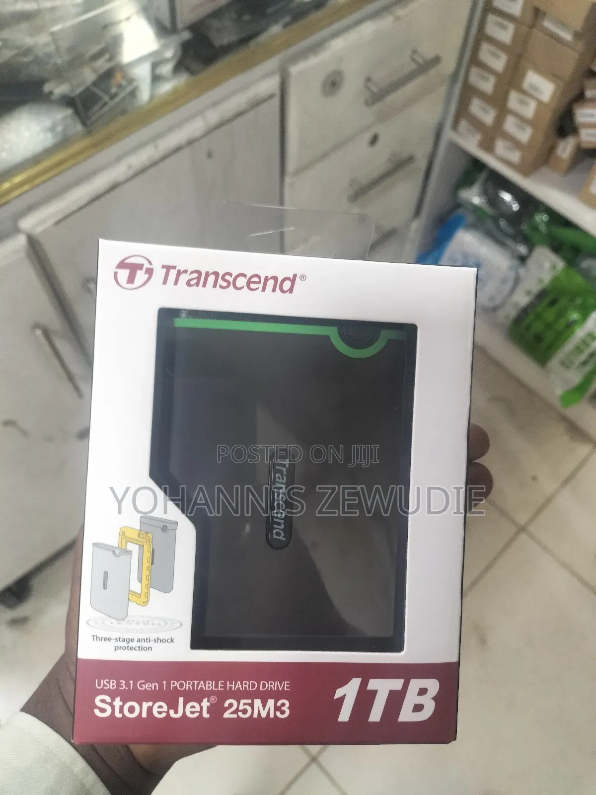 1 Tb Transcend Extenral Hard Disk