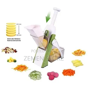 Mandoline Vegetables Slicer የአትክልት መክተፊያና መሰንጠቂያ