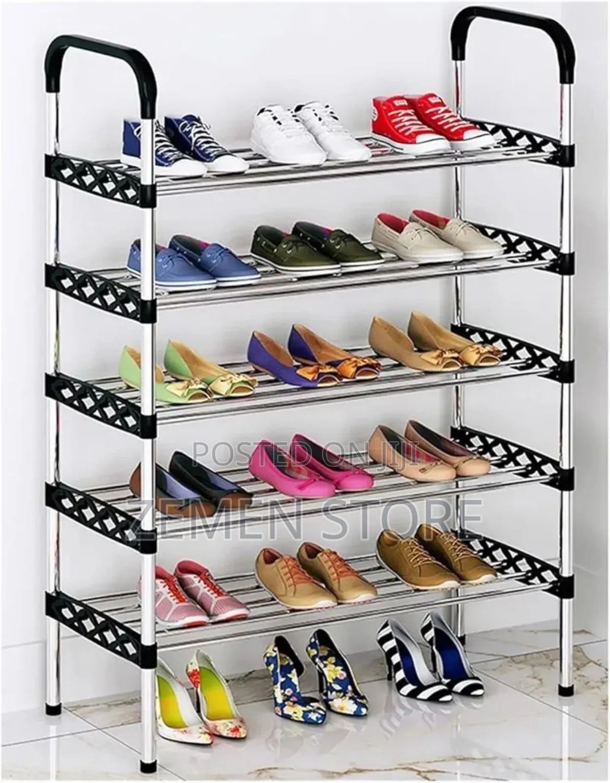 ጫማ እና የተለያዩ ዕቃወች ማስቀመጫ Stainless Steel Rack