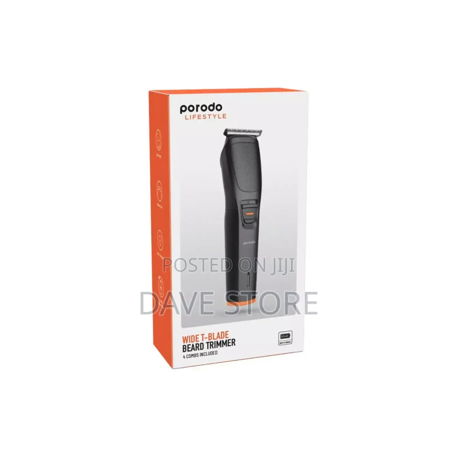 Porodo 2in1 Hair Nose Trimmer
