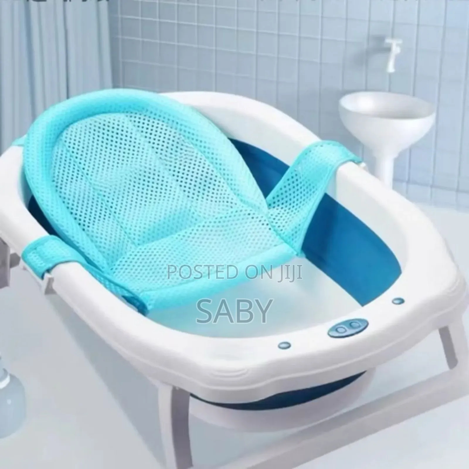 Milticolor Folding Baby Bath + Bath Net