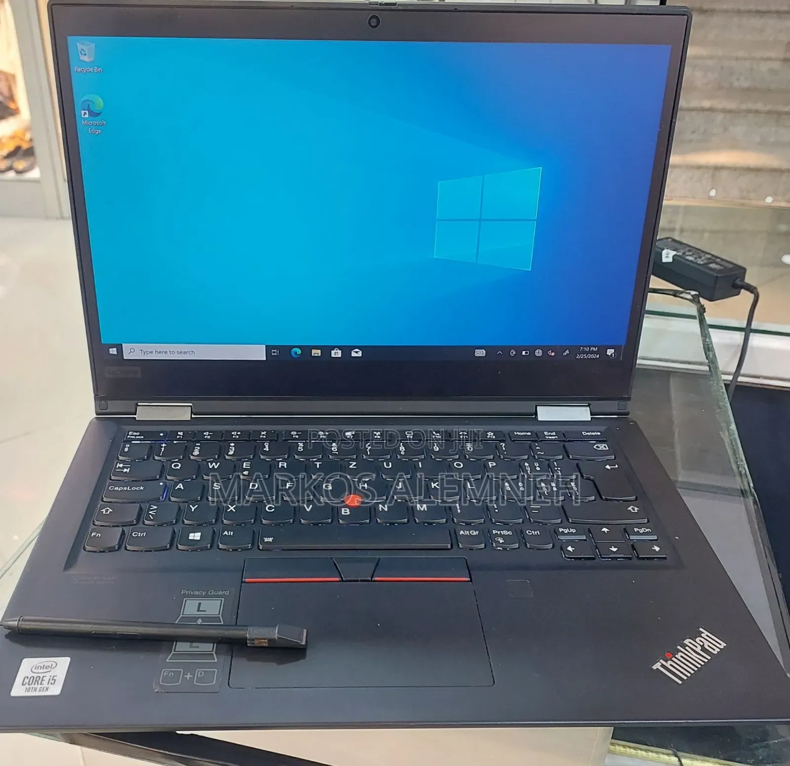 New Laptop Lenovo ThinkPad Yoga 16GB Intel Core I5 SSD 512GB