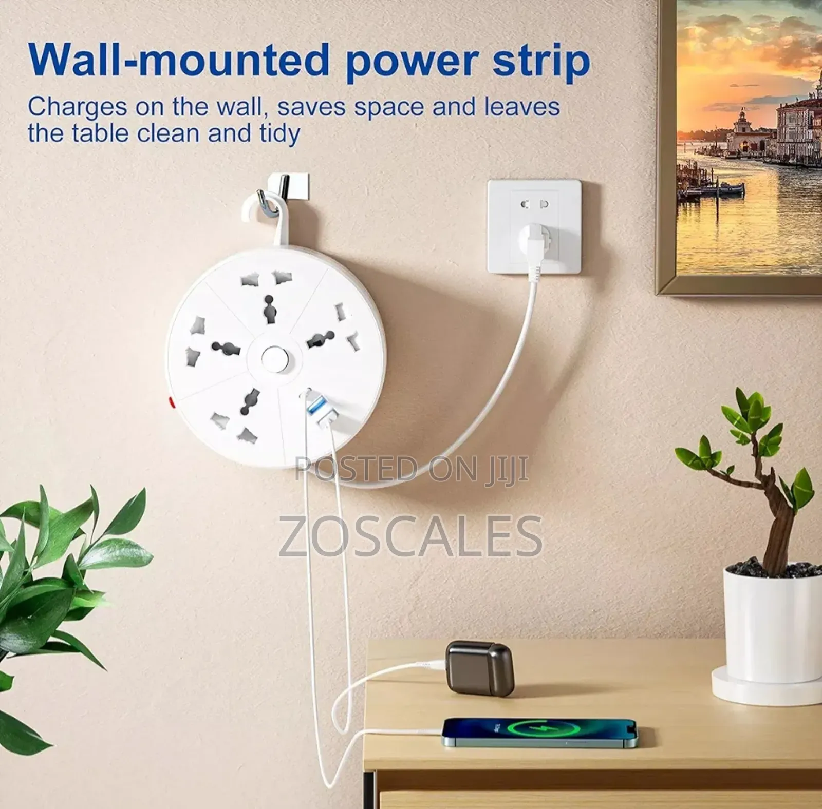 Gelistar Retractable Power Strip