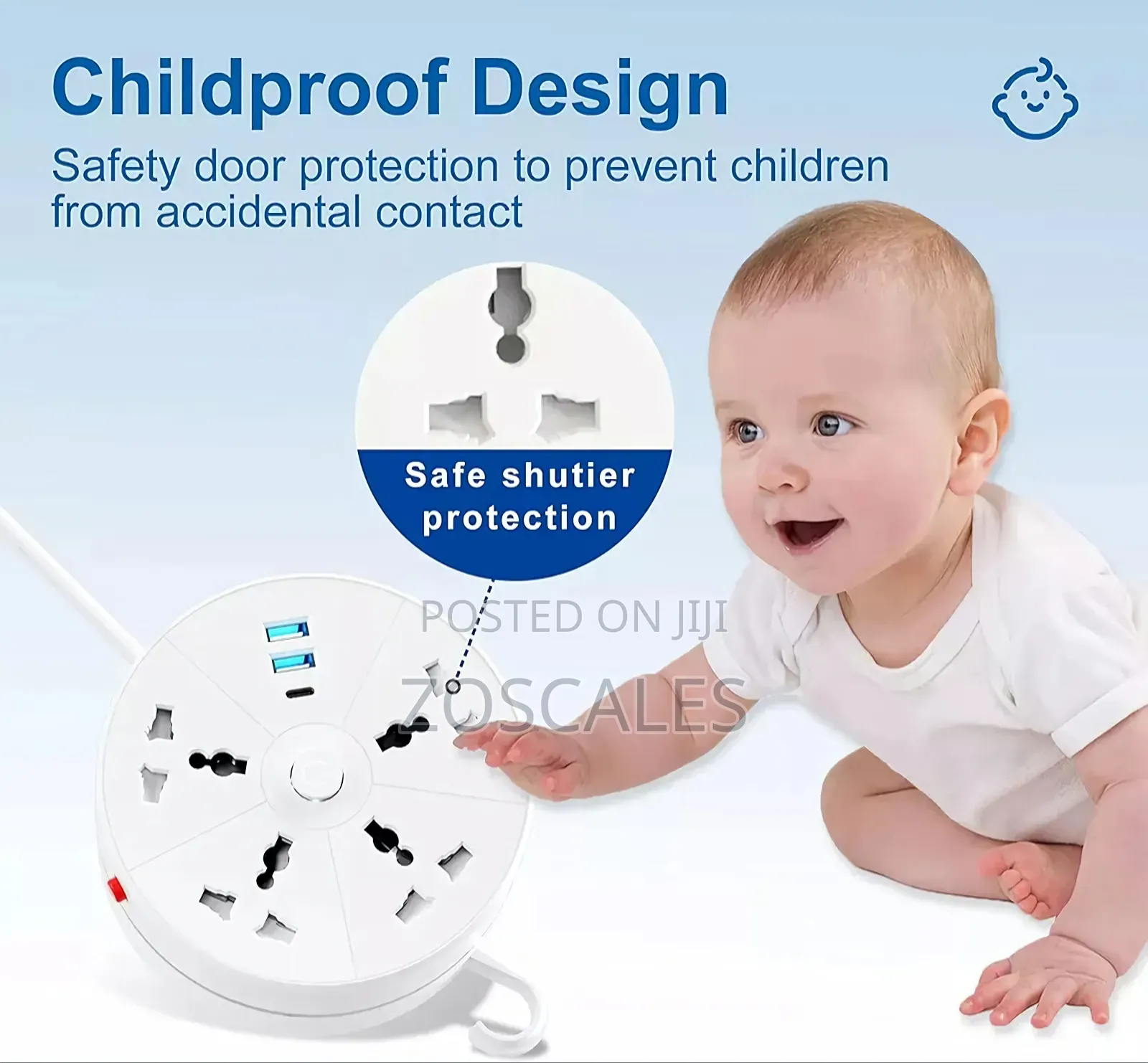 Gelistar Retractable Power Strip