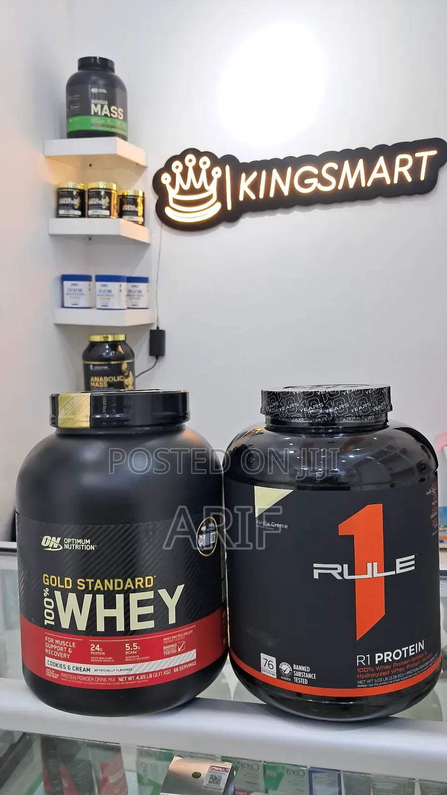 Whey Protein Powder Supplement