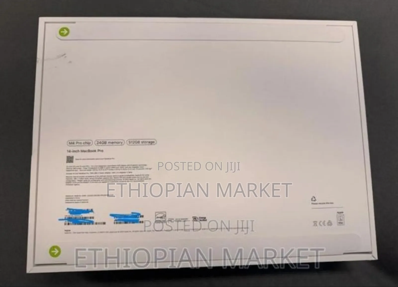 New Apple MacBook Pro 2024 M4 14-Inch 24GB Apple M4 Pro SSD 500GB