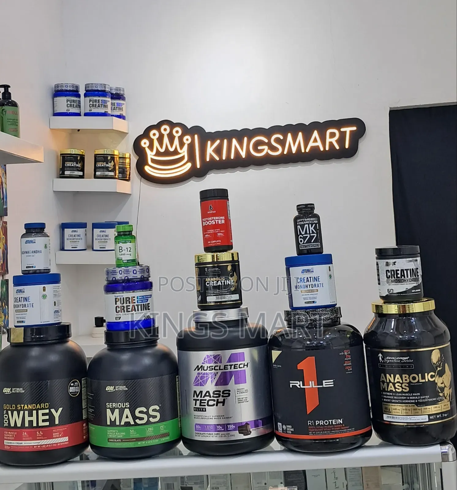 Isolate Whey Proteins With 60 Serving Creatine Monohydrate