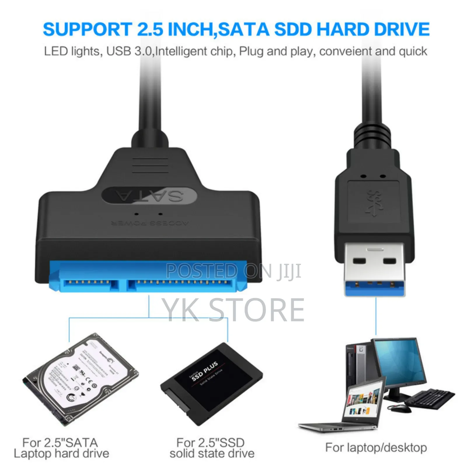 Sata to Usb Cable for 2.5"