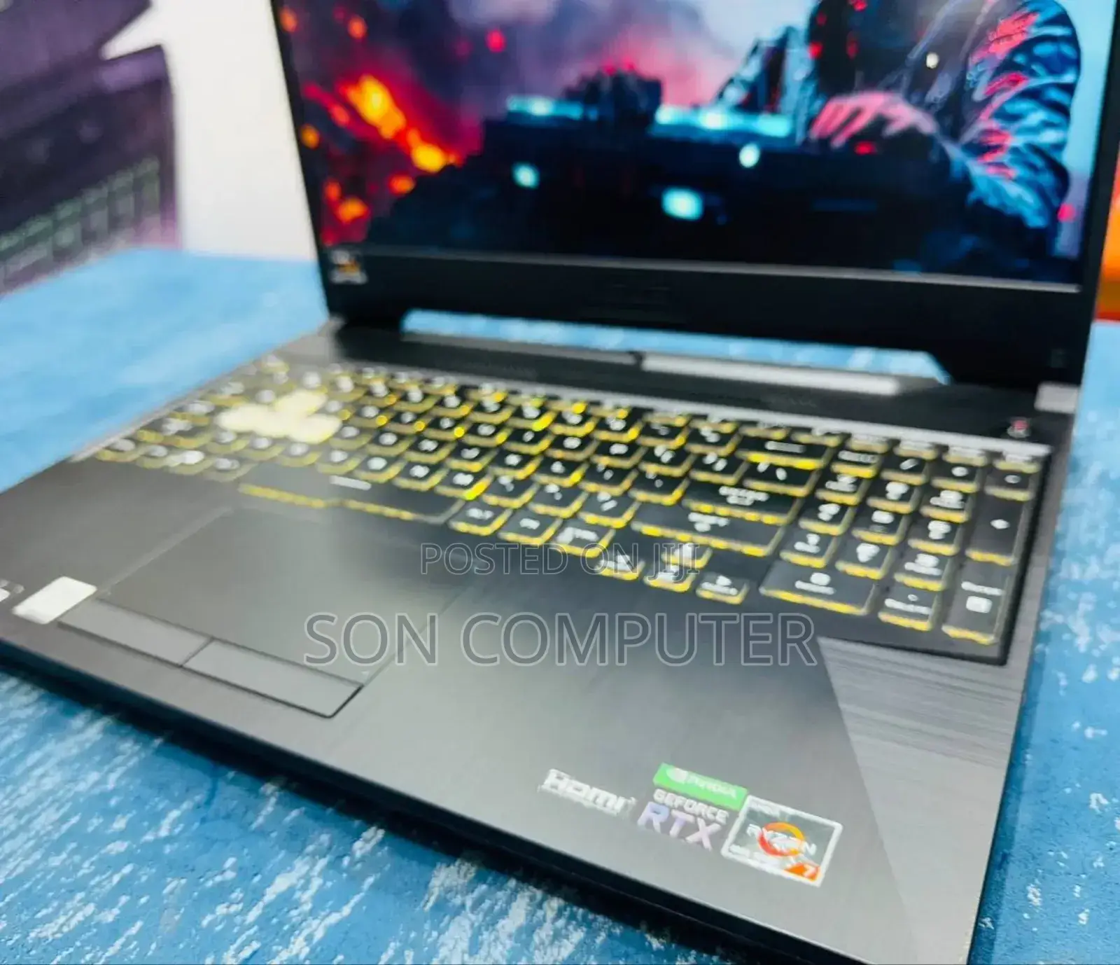 New Laptop Asus TUF Gaming A15 16GB AMD Ryzen 7 SSD 512GB