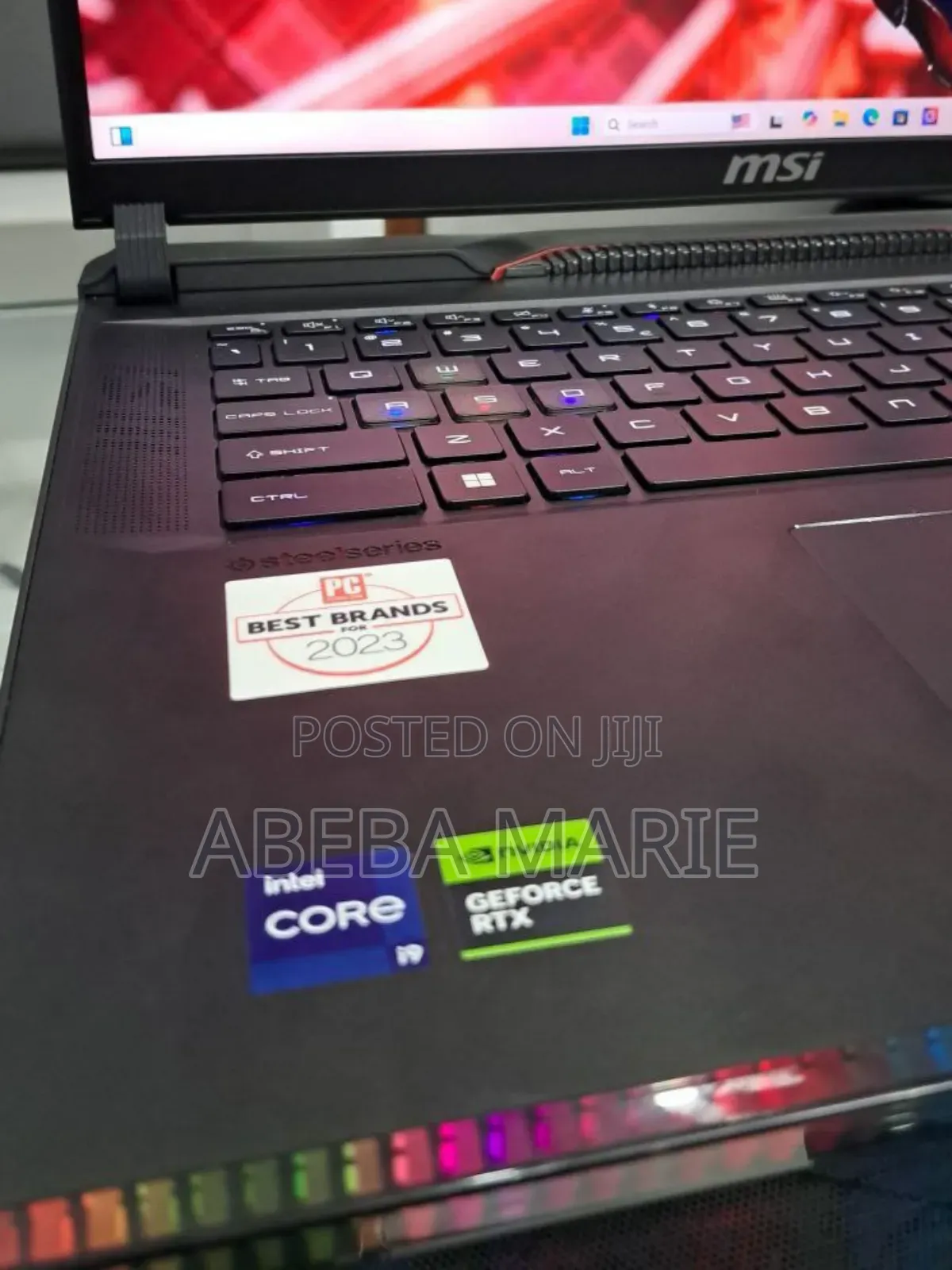 New Laptop MSI 64GB Intel Core I9 SSD 2T