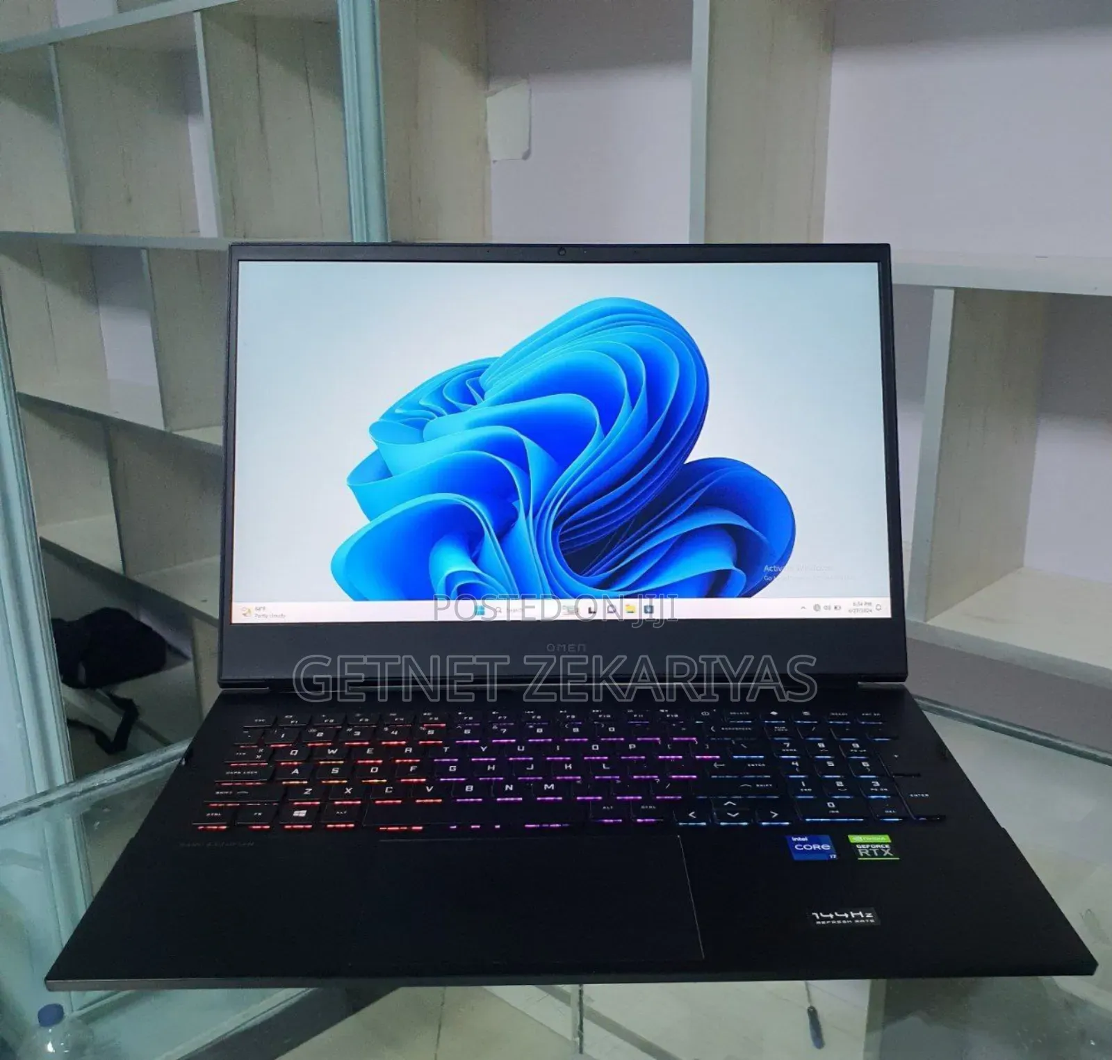 New Laptop HP Omen 16 16GB Intel Core I7 SSD 512GB