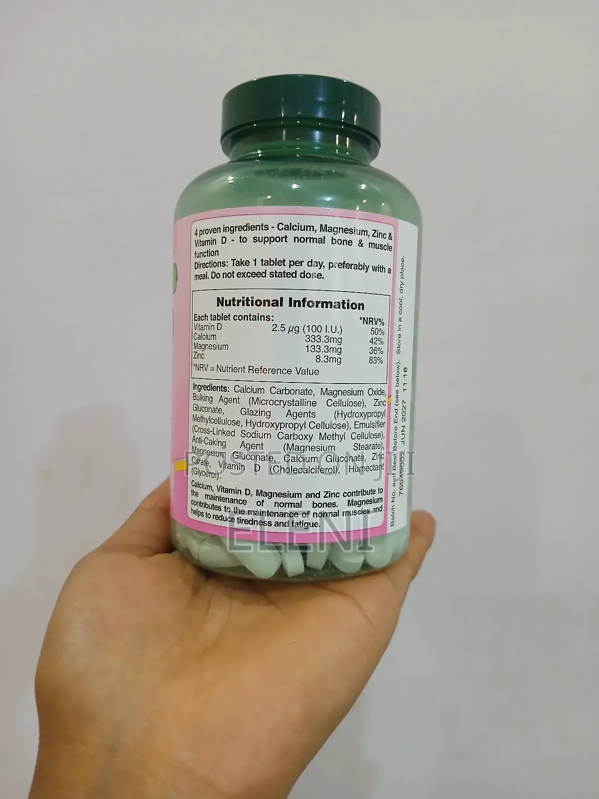 Calcium +Magnesium Zinc Vitamin D