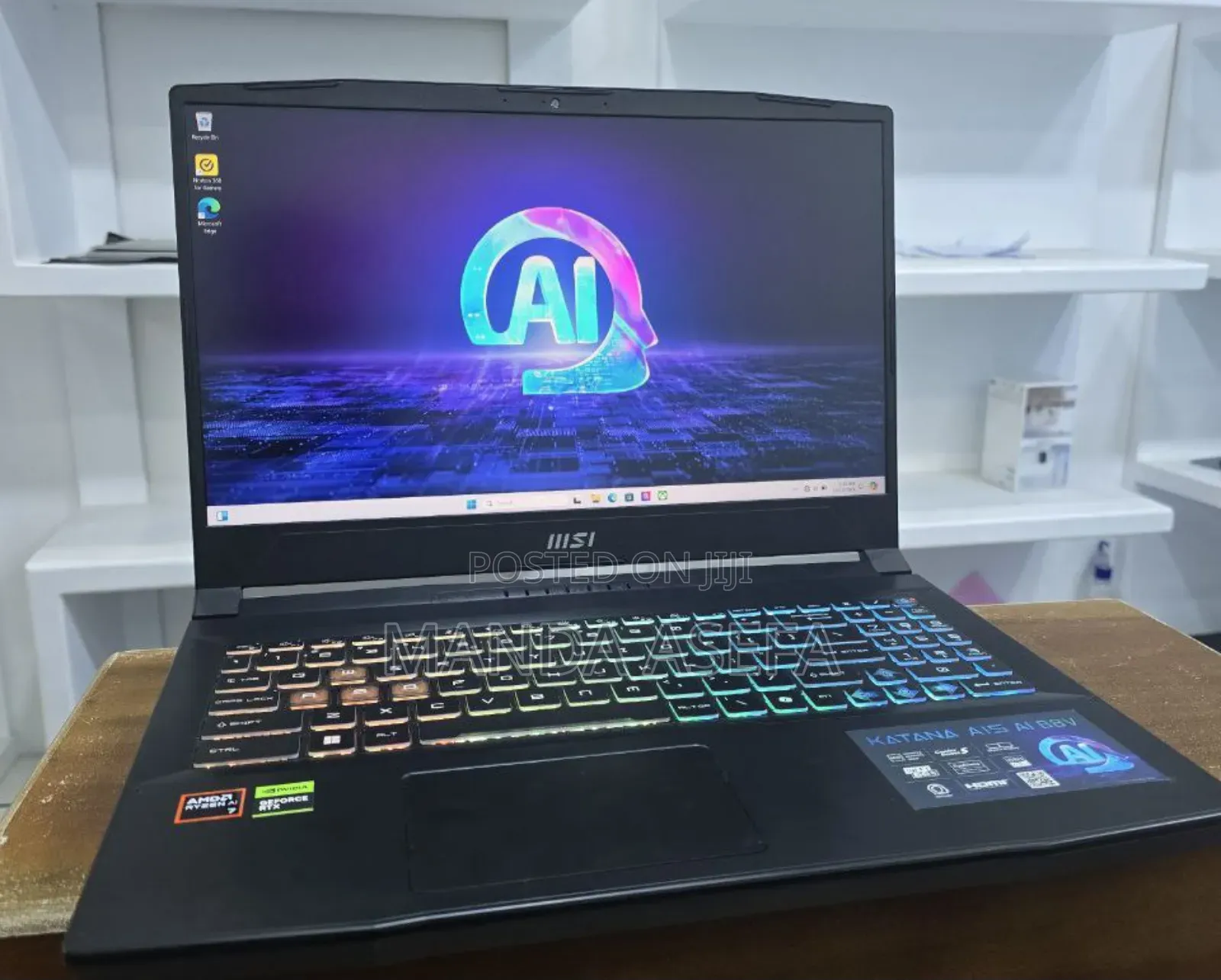 New Laptop MSI Katana 15 16GB AMD Ryzen 7 SSD 1T