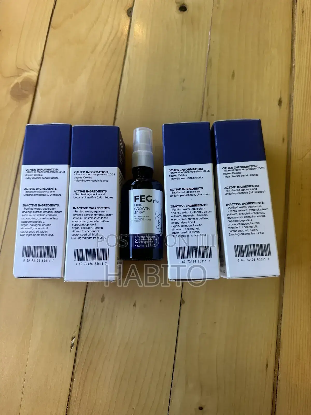 Feg Plus Hair Growth (የፀጉር እና ፂም ማሳደጊያ)