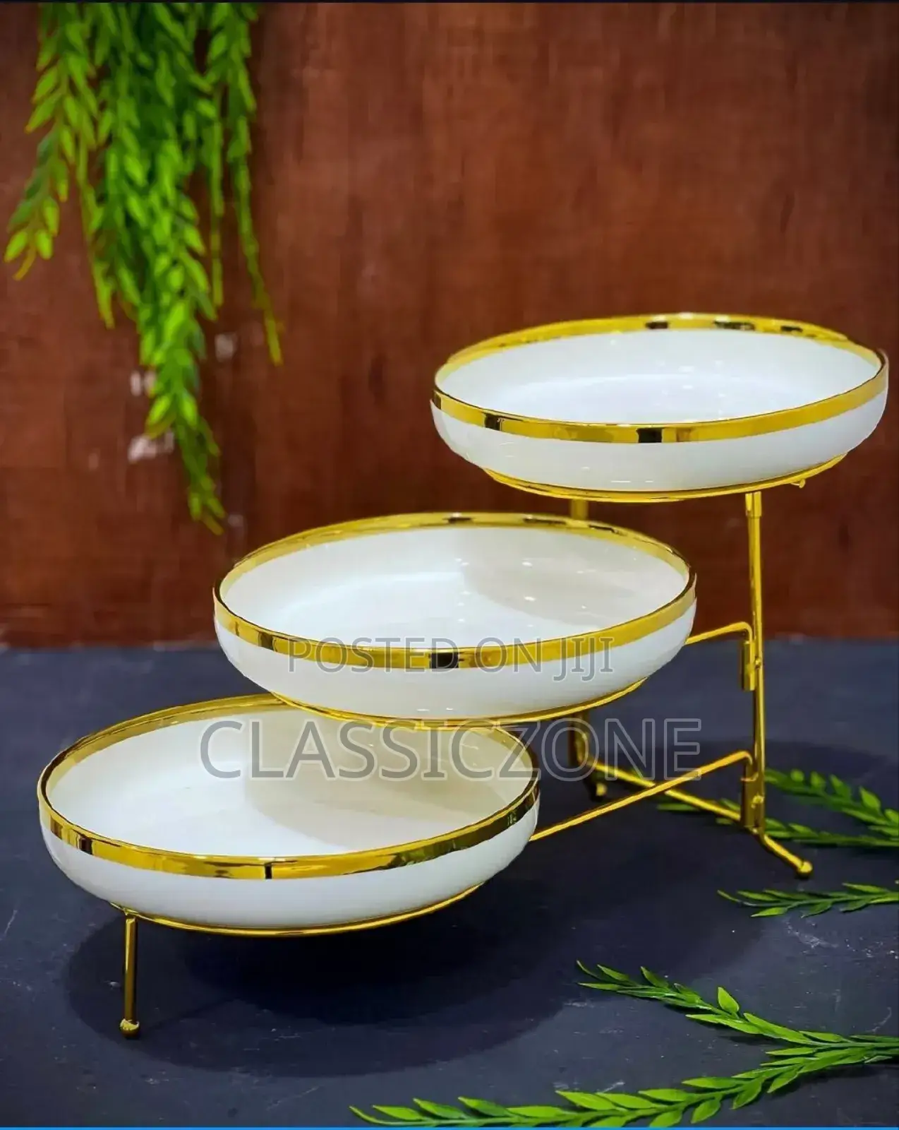 Metal Frame Three Tier