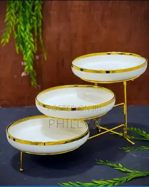 Metal Frame Three Tier