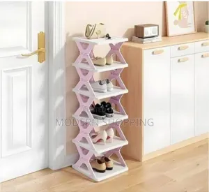 Photo - Creative 6-Layer Shoe Rack: Space-Saving Durable Storage