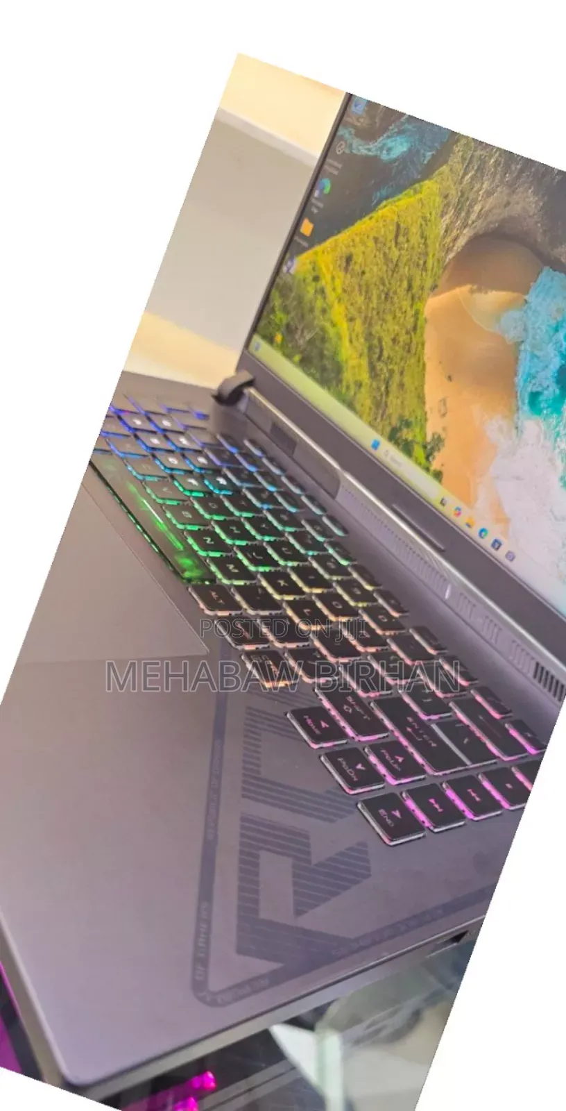 New Laptop Asus ROG Strix G15 16GB Intel Core I7 SSD 1T