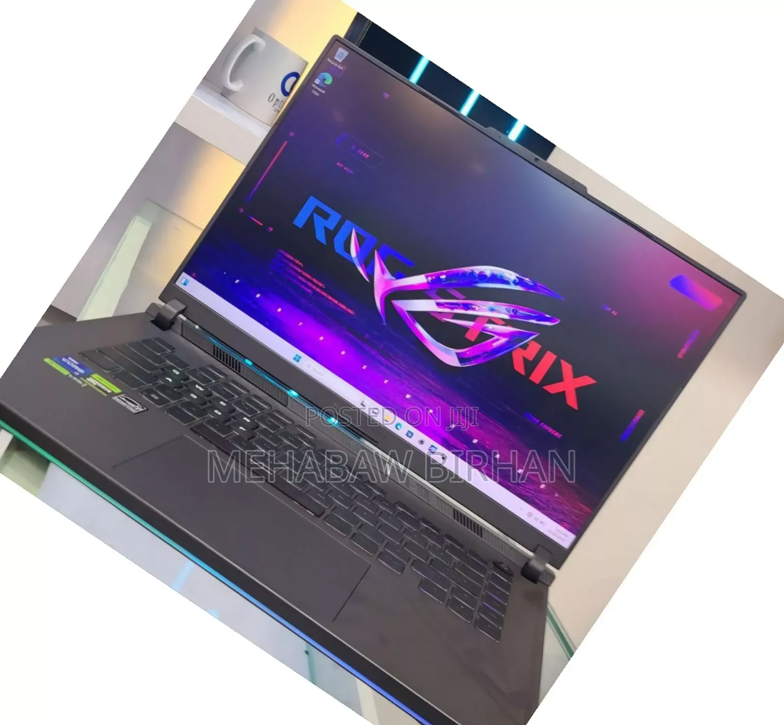 New Laptop Asus ROG Strix G15 16GB Intel Core I7 SSD 1T