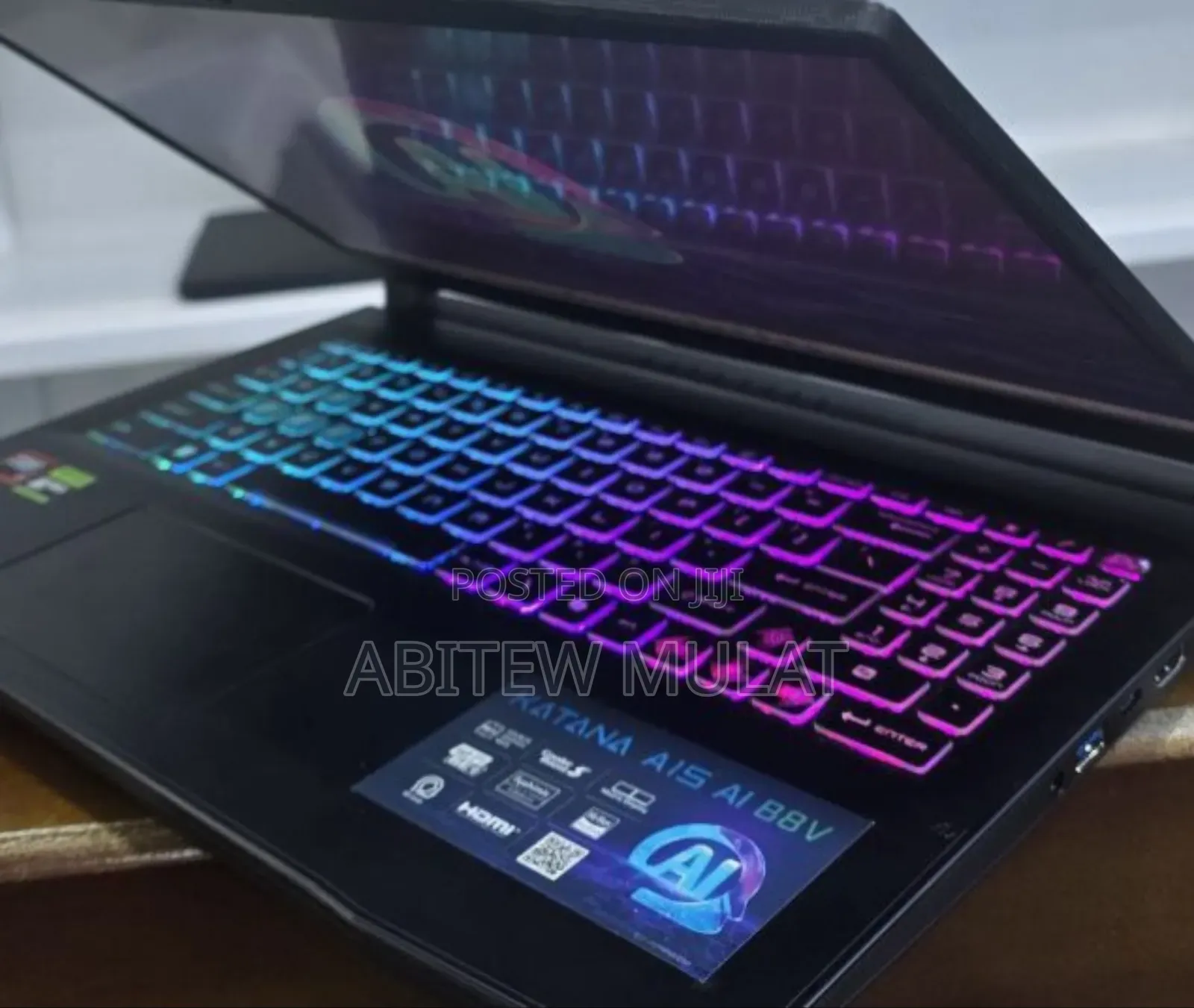 New Laptop MSI Katana GF66 16GB AMD Ryzen 7 SSD 1T