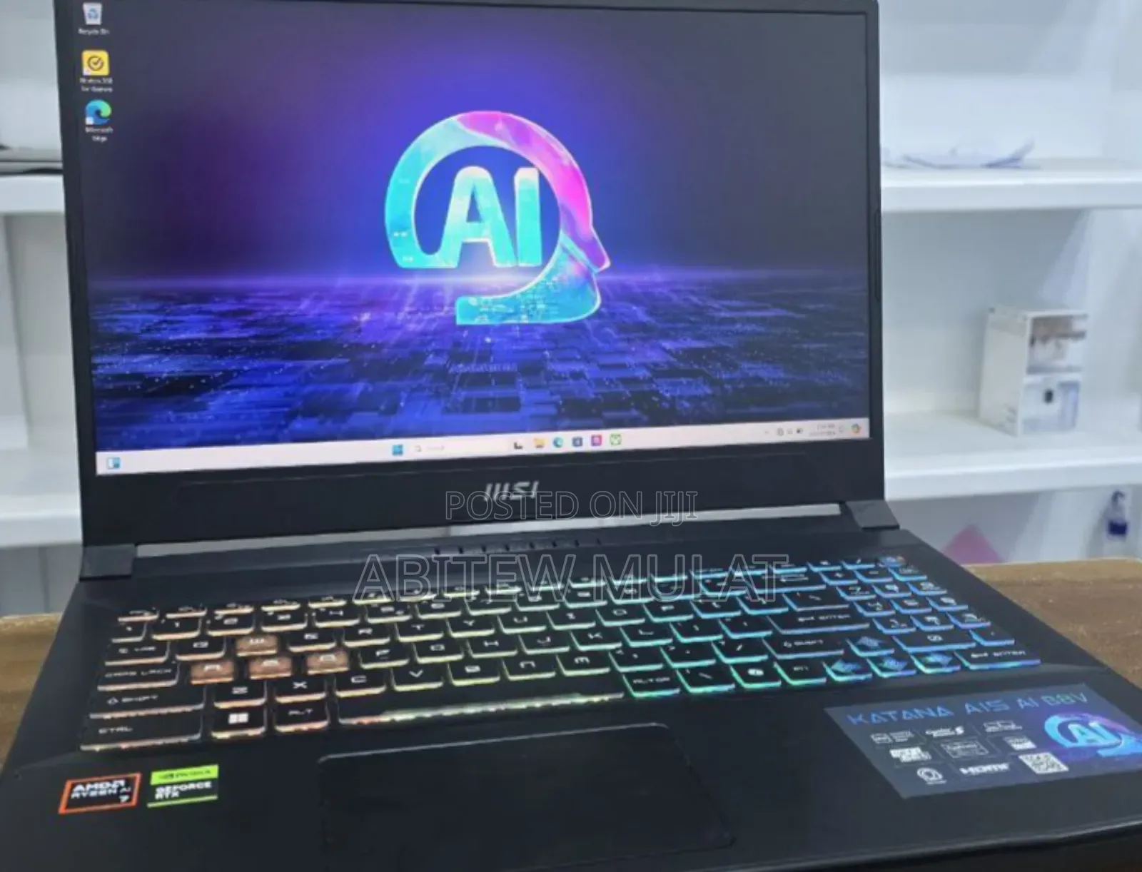 New Laptop MSI Katana GF66 16GB AMD Ryzen 7 SSD 1T