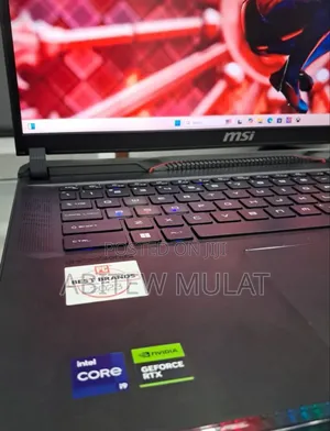 New Laptop MSI Raider GE76 12UGS 64GB Intel Core I9 SSD 2T