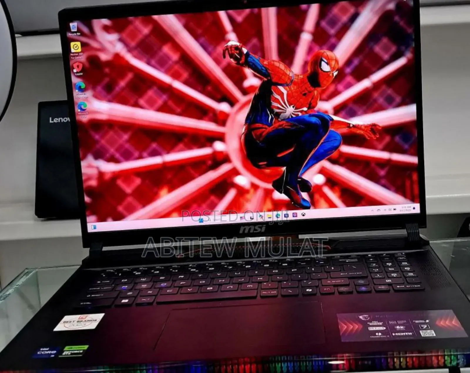 New Laptop MSI Raider GE76 12UGS 64GB Intel Core I9 SSD 2T