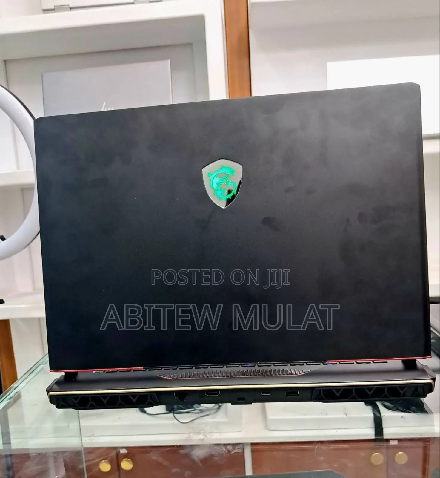 New Laptop MSI Raider GE76 12UGS 64GB Intel Core I9 SSD 2T