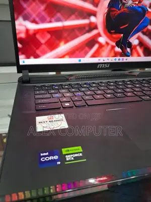 New Laptop MSI Raider GE76 12UGS 64GB Intel Core I9 SSD 2T